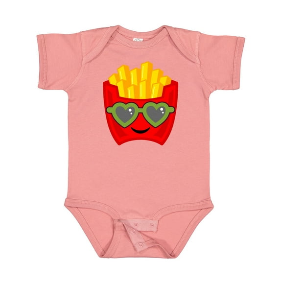 Inktastic French Fries Funny Fry Lover Boys or Girls Baby Bodysuit