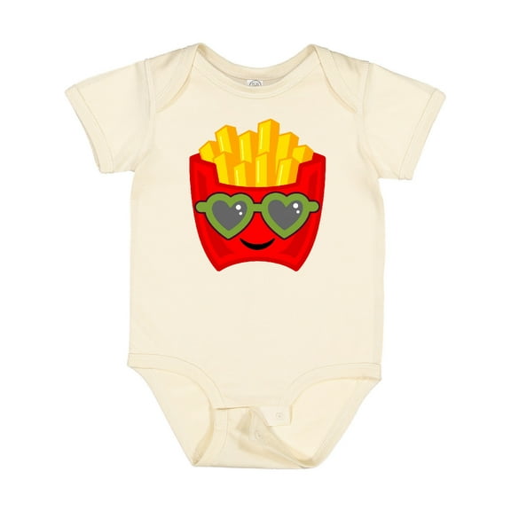 Inktastic French Fries Funny Fry Lover Boys or Girls Baby Bodysuit