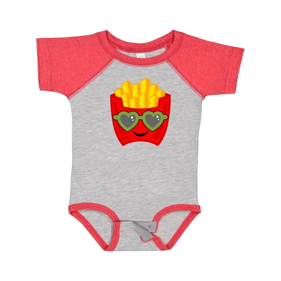 Inktastic French Fries Funny Fry Lover Boys or Girls Baby Bodysuit