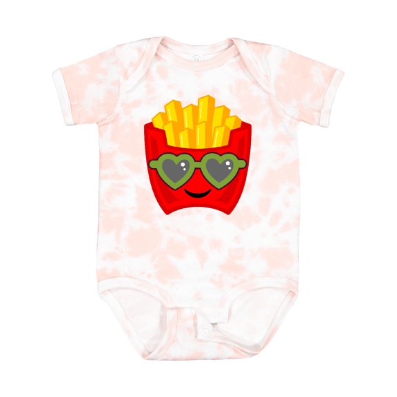 Inktastic French Fries Funny Fry Lover Boys or Girls Baby Bodysuit