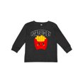 thumbnail image 1 of Inktastic French Fries Powered by Fries Boys or Girls Long Sleeve Toddler T-Shirt, 1 of 5