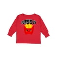 thumbnail image 1 of Inktastic French Fries Powered by Fries Boys or Girls Long Sleeve Toddler T-Shirt, 1 of 5