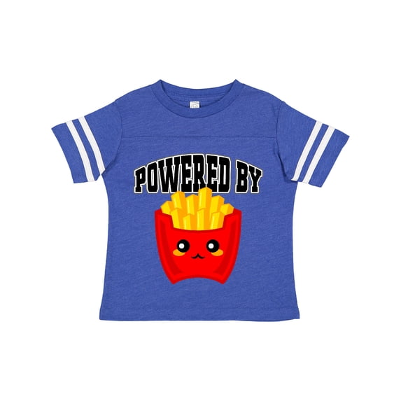 Inktastic French Fries Powered by Fries Boys or Girls Toddler T-Shirt
