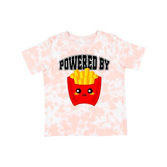 Inktastic French Fries Powered by Fries Boys or Girls Toddler T-Shirt