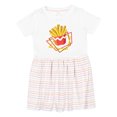 thumbnail image 1 of Inktastic French Fries for Summer Girls Toddler Dress, 1 of 5