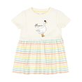 thumbnail image 1 of Inktastic French Goose Says Honque Girls Baby Dress, 1 of 5