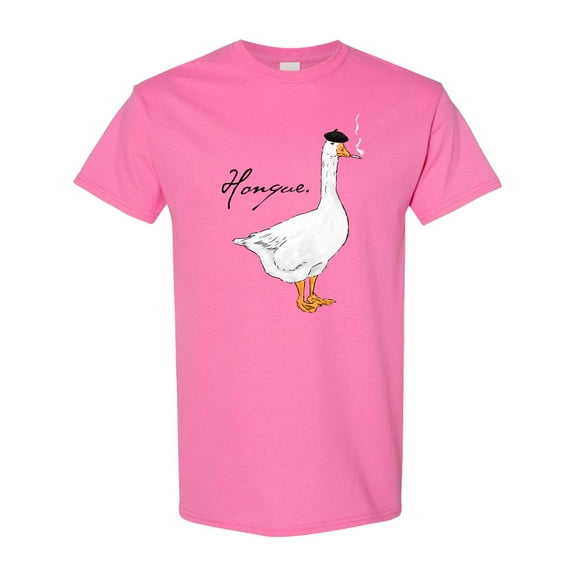 Inktastic French Goose Says Honque T-Shirt