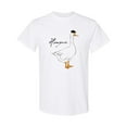 thumbnail image 1 of Inktastic French Goose Says Honque T-Shirt, 1 of 5