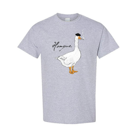 Inktastic French Goose Says Honque T-Shirt