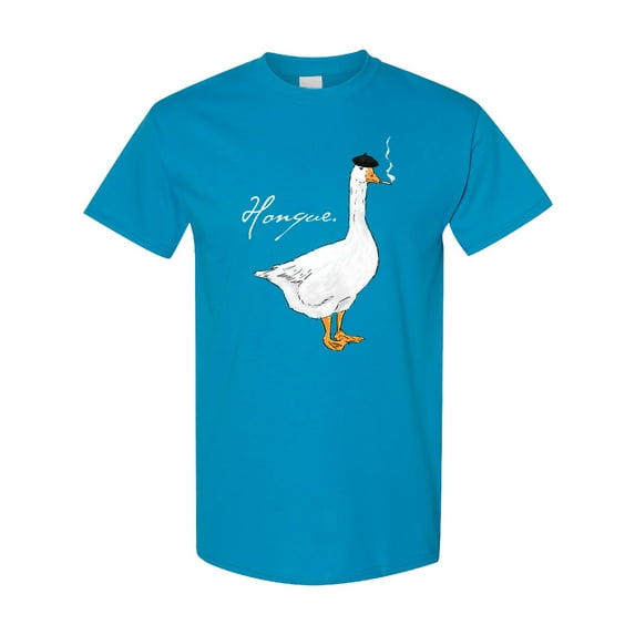 Inktastic French Goose Says Honque T-Shirt