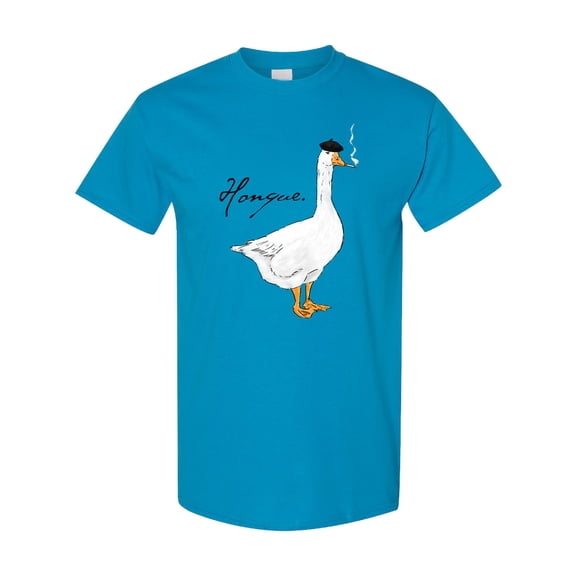 Inktastic French Goose Says Honque T-Shirt