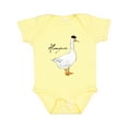 thumbnail image 1 of Inktastic French Goose Says Honque Boys or Girls Baby Bodysuit, 1 of 5