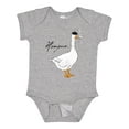 thumbnail image 1 of Inktastic French Goose Says Honque Boys or Girls Baby Bodysuit, 1 of 5