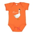 thumbnail image 1 of Inktastic French Goose Says Honque Boys or Girls Baby Bodysuit, 1 of 5
