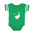 thumbnail image 1 of Inktastic French Goose Says Honque Boys or Girls Baby Bodysuit, 1 of 5