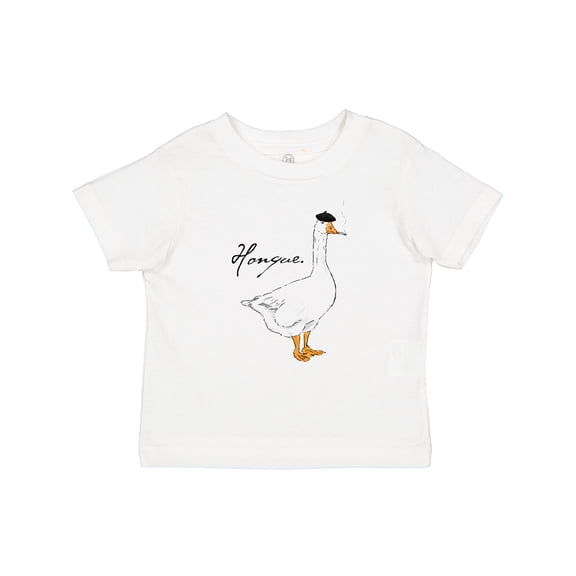 Inktastic French Goose says Honque Boys or Girls Baby T-Shirt