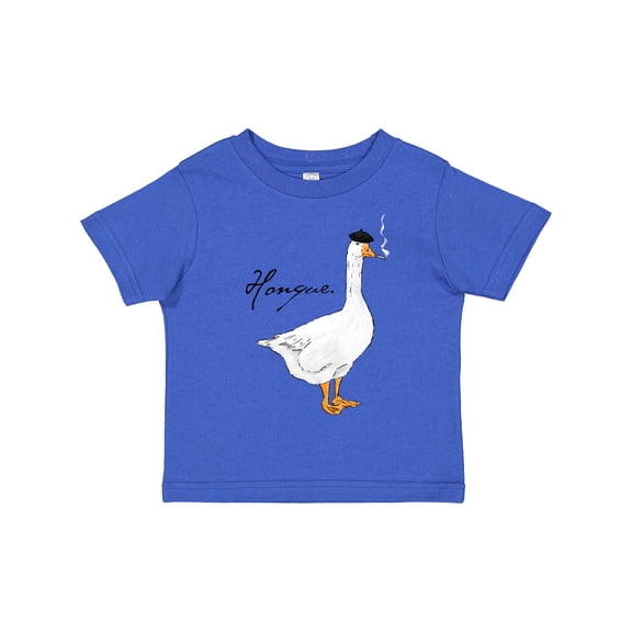 Inktastic French Goose says Honque Boys or Girls Toddler T-Shirt