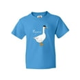 thumbnail image 1 of Inktastic French Goose says Honque Youth T-Shirt, 1 of 5