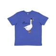 thumbnail image 1 of Inktastic French Goose says Honque Youth T-Shirt, 1 of 5