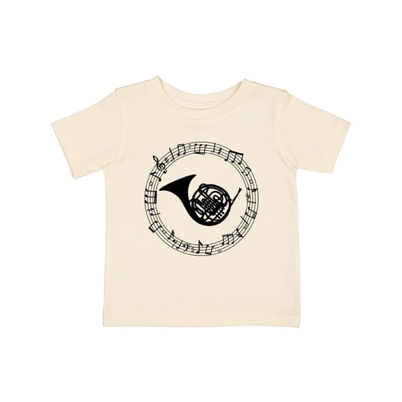 Inktastic French Horn Music Boys or Girls Baby T-Shirt