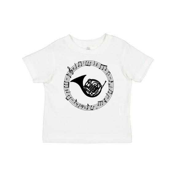 Inktastic French Horn Music Boys or Girls Baby T-Shirt