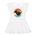 thumbnail image 1 of Inktastic French Horn Retro Music Gift Girls Baby Dress, 1 of 5