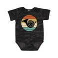 thumbnail image 1 of Inktastic French Horn Retro Music Sunset Boys or Girls Baby Bodysuit, 1 of 5