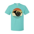 thumbnail image 1 of Inktastic French Horn Retro Music Sunset T-Shirt, 1 of 5
