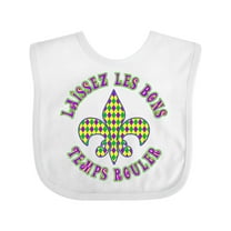 Inktastic French Mardi Gras Boys or Girls Baby Bib