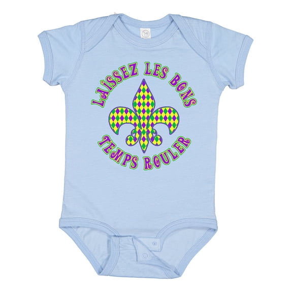 Inktastic French Mardi Gras Boys or Girls Baby Bodysuit