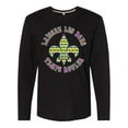 thumbnail image 1 of Inktastic French Mardi Gras Long Sleeve T-Shirt, 1 of 5