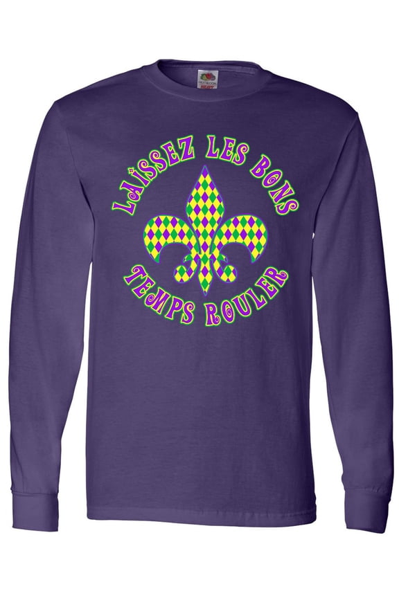 French Mardi Gras Long Sleeve T-Shirt