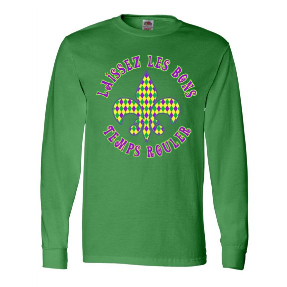 Inktastic French Mardi Gras Long Sleeve T-Shirt