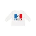 thumbnail image 1 of Inktastic French Soccer Boys or Girls Long Sleeve Toddler T-Shirt, 1 of 5