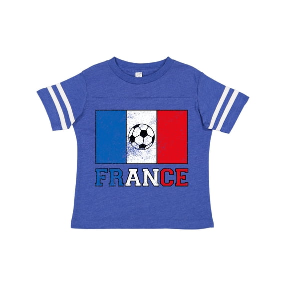 Inktastic French Soccer Boys or Girls Toddler T-Shirt