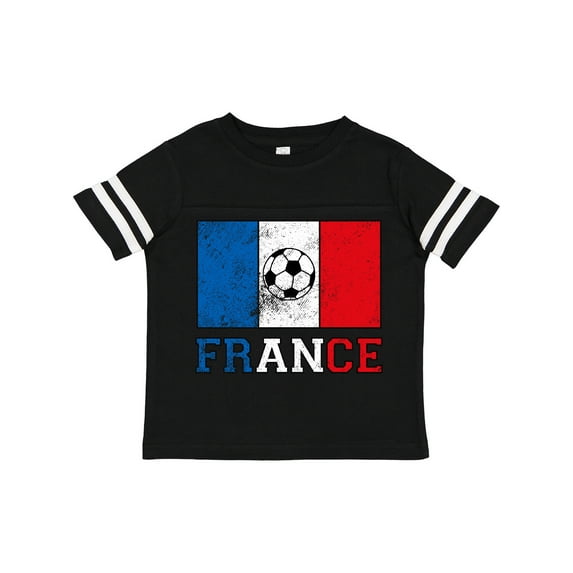 Inktastic French Soccer Boys or Girls Toddler T-Shirt
