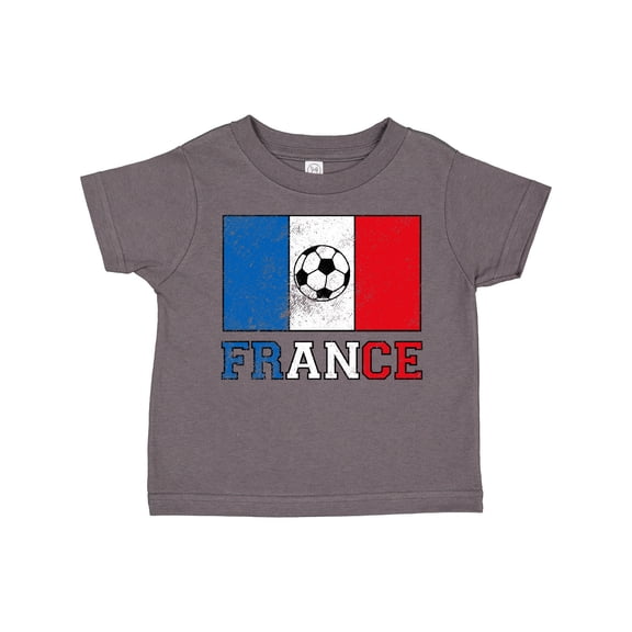 Inktastic French Soccer Boys or Girls Toddler T-Shirt