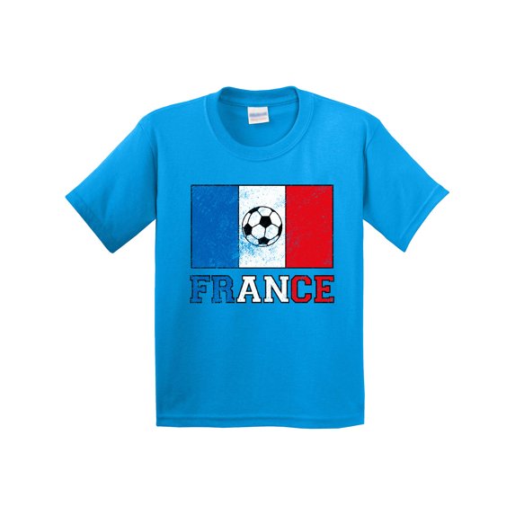 Inktastic French Soccer Youth T-Shirt