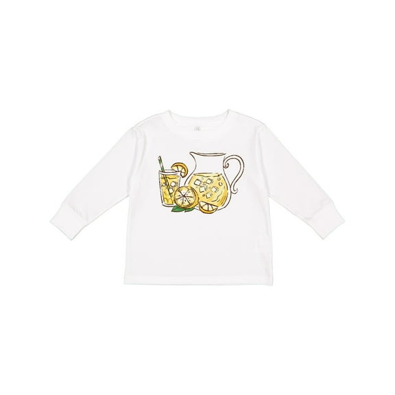 Inktastic Fresh Lemonade Boys or Girls Long Sleeve Toddler T-Shirt