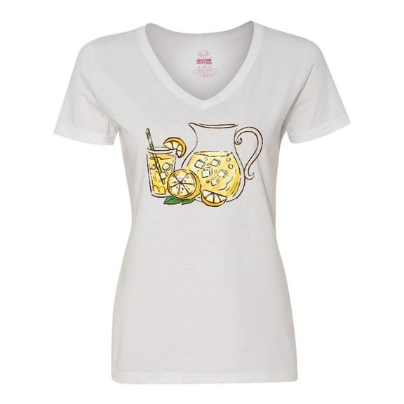 Inktastic Fresh Lemonade Women's V-Neck T-Shirt