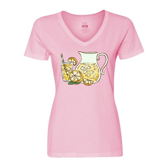 Inktastic Fresh Lemonade Women's V-Neck T-Shirt