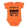 thumbnail image 1 of Inktastic Fresno California Someone Loves Me Skyline Boys or Girls Baby Bodysuit, 1 of 5