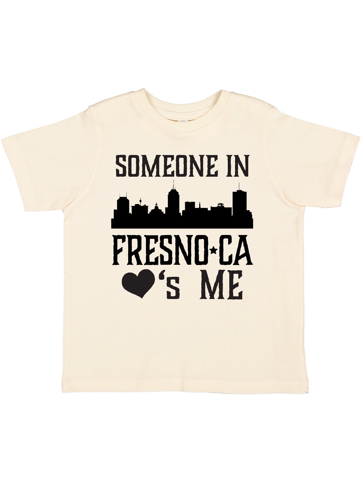 Inktastic Fresno California Someone Loves Me Skyline Boys or Girls Toddler  T-Shirt - Walmart.com