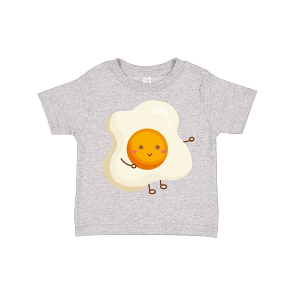 Inktastic Fried Egg Boys or Girls Toddler T-Shirt