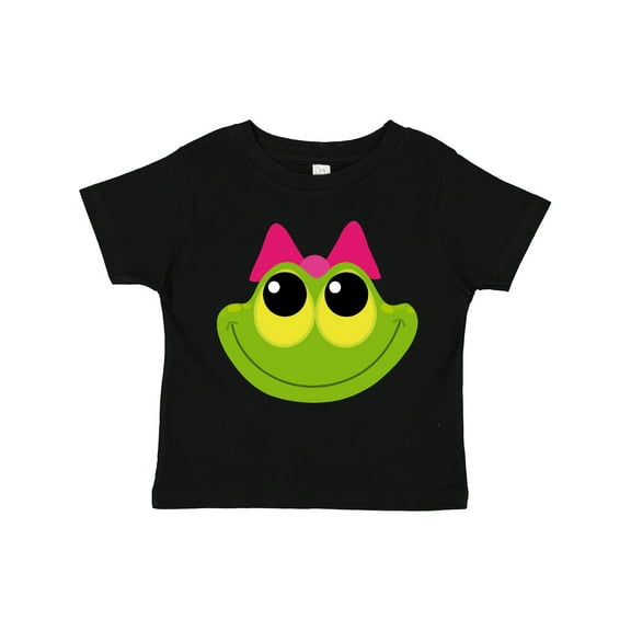 Inktastic Frog Face Girl Girls Toddler T-Shirt