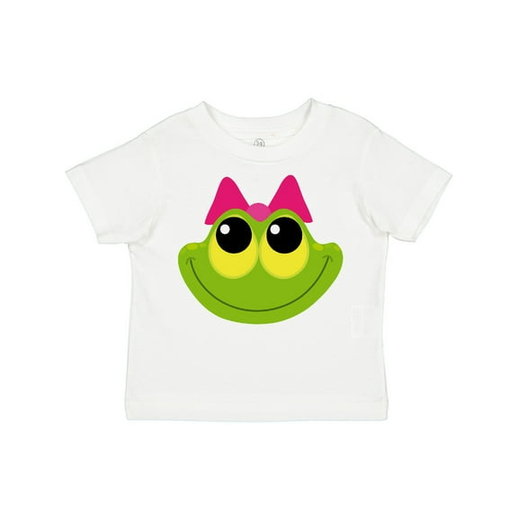 Inktastic Frog Face Girl Girls Toddler T-Shirt