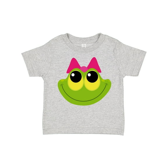 Inktastic Frog Face Girl Girls Toddler T-Shirt