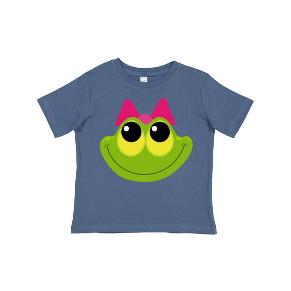 Inktastic Frog Face Girl Girls Toddler T-Shirt