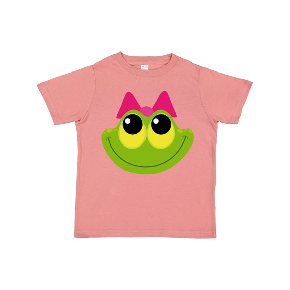 Inktastic Frog Face Girl Girls Toddler T-Shirt