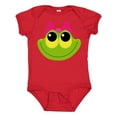 thumbnail image 1 of Inktastic Frog Face girl Girls Baby Bodysuit, 1 of 5